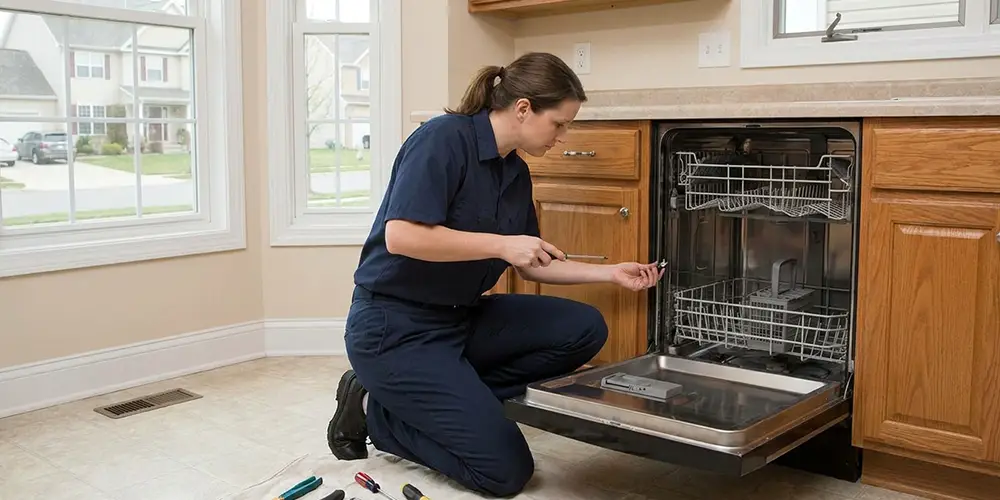 Dishwasher Latch Replacement in Alameda, CA