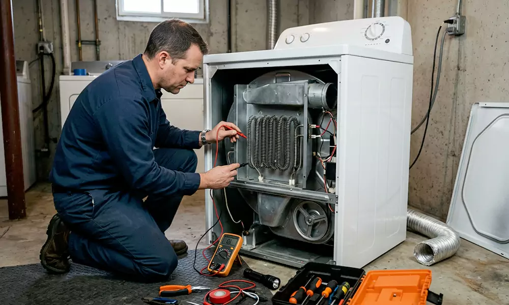 Dryer Not Heating Repair in Alameda, CA