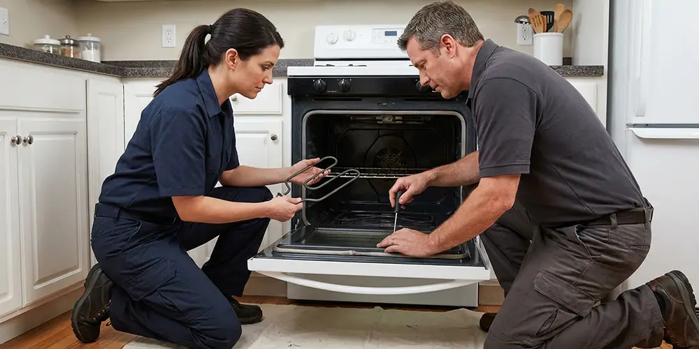 Oven Heating Element Replacement in Alameda, CA