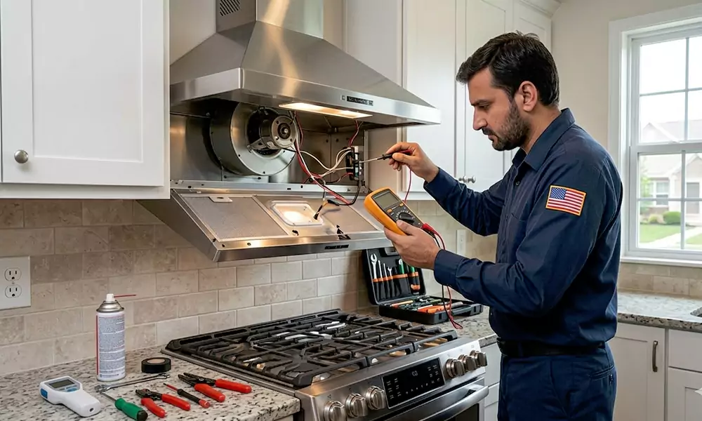 Range Hood Repair in Alameda, CA