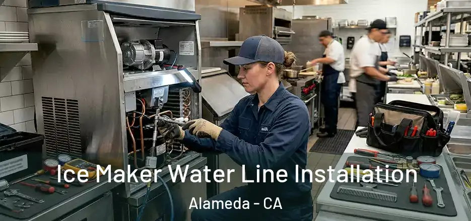  Ice Maker Water Line Installation Alameda - CA