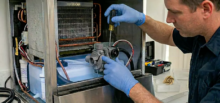 Commercial Ice Maker Water Pump Repair in Alameda