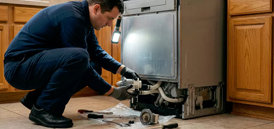 Dishwasher Drain Hose Repair in Alameda