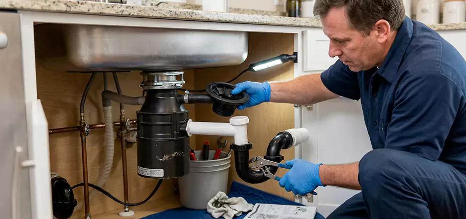 Garbage Disposal Splash Guard and Trap Installation in Alameda