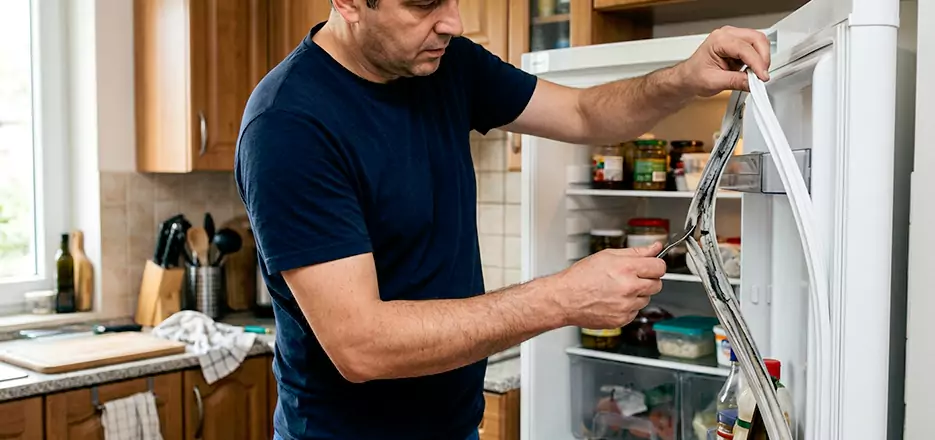 Replace Worn Refrigerator Seal in Alameda