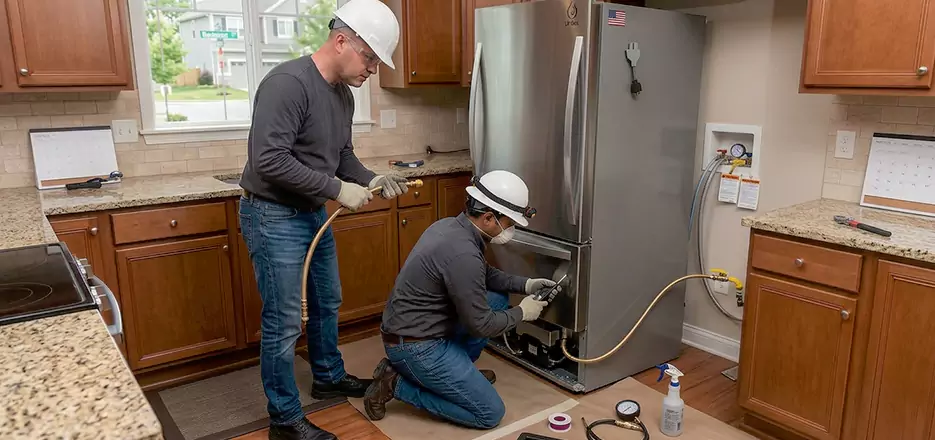 Propane Refrigerator Installation in Alameda